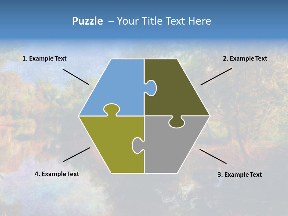 Original Swamp Leaves PowerPoint Template