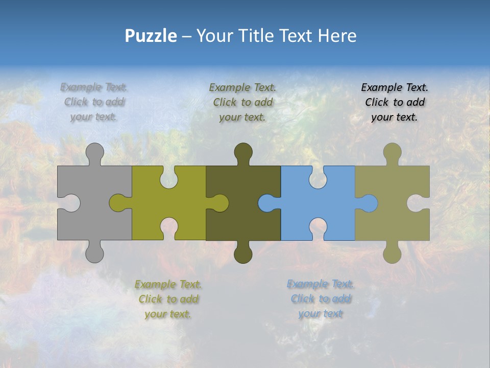 Original Swamp Leaves PowerPoint Template