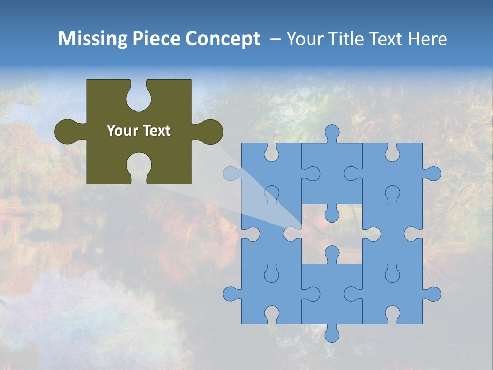 Original Swamp Leaves PowerPoint Template