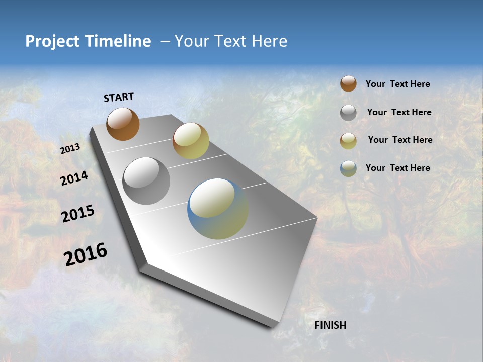 Original Swamp Leaves PowerPoint Template