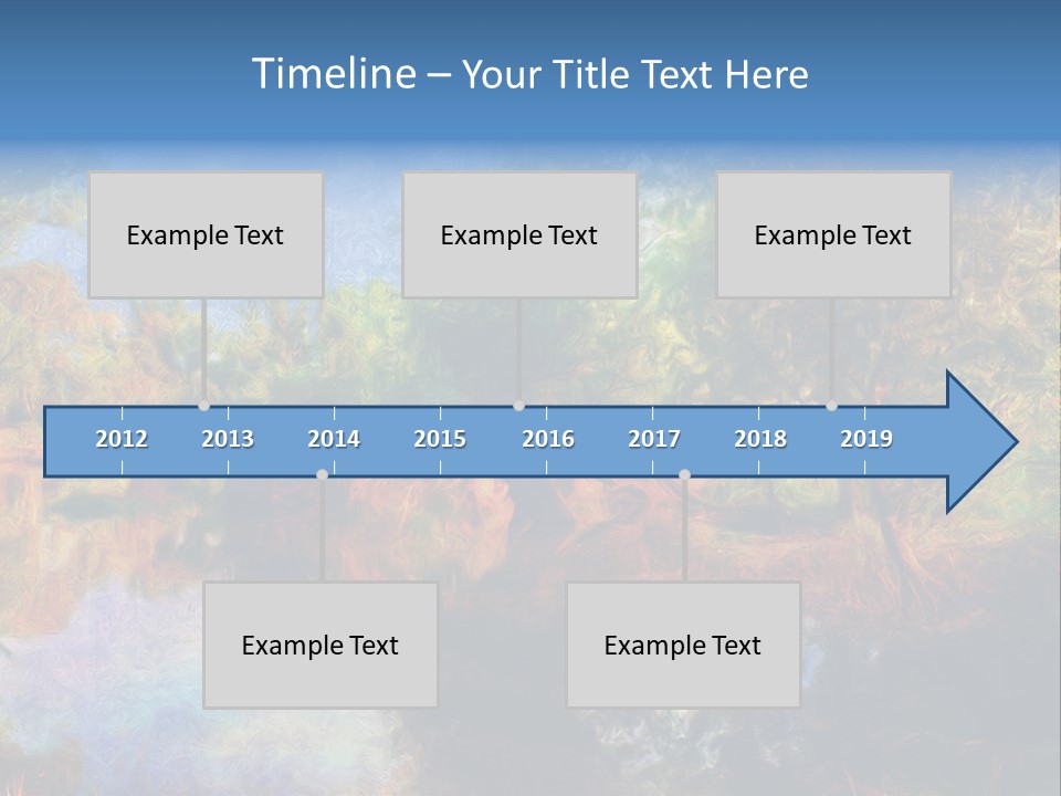 Original Swamp Leaves PowerPoint Template