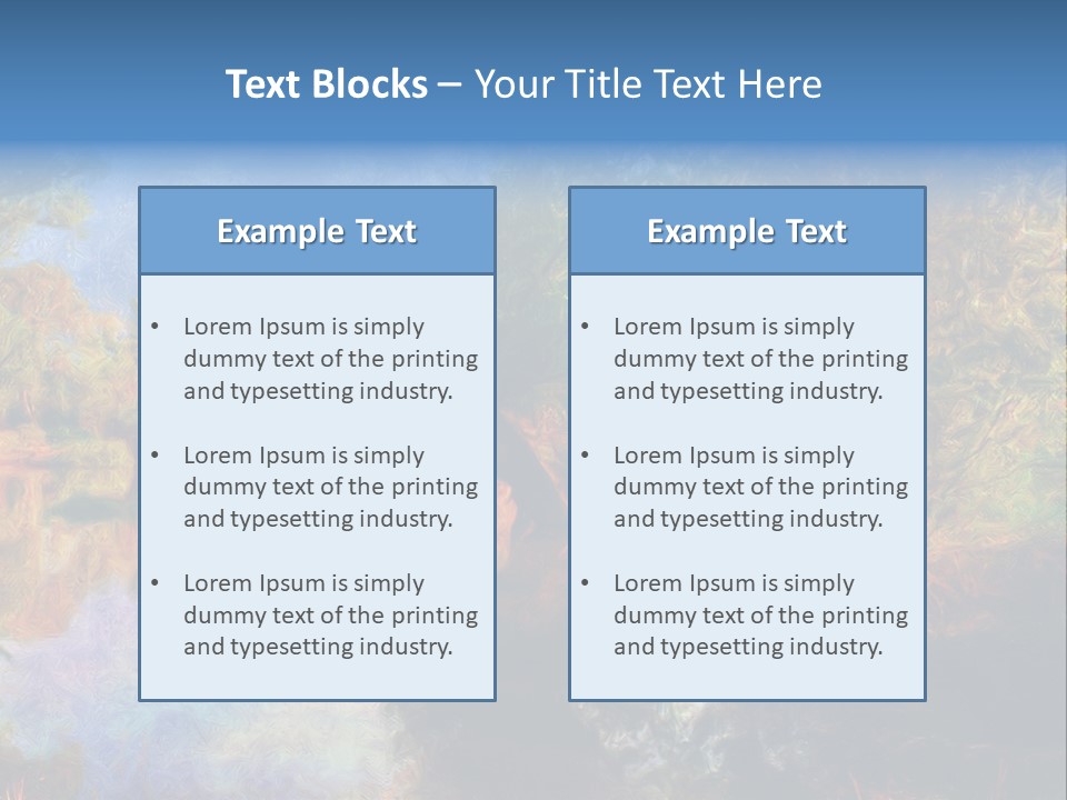 Original Swamp Leaves PowerPoint Template