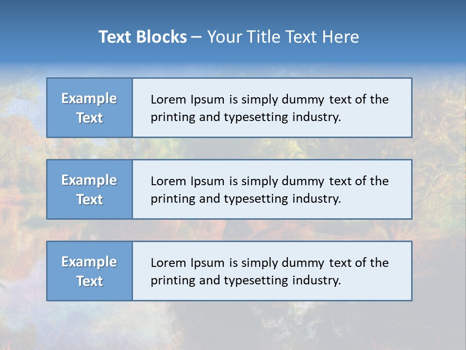 Original Swamp Leaves PowerPoint Template