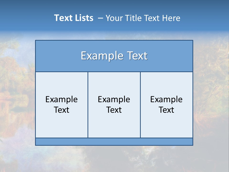 Original Swamp Leaves PowerPoint Template
