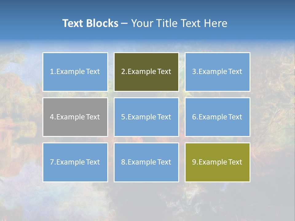 Original Swamp Leaves PowerPoint Template