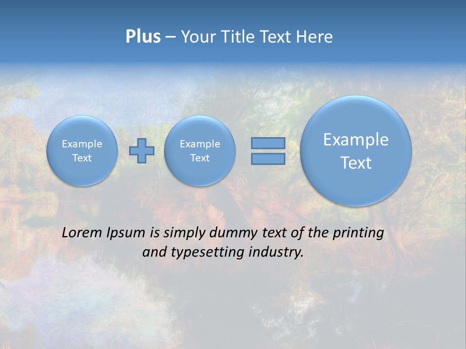 Original Swamp Leaves PowerPoint Template