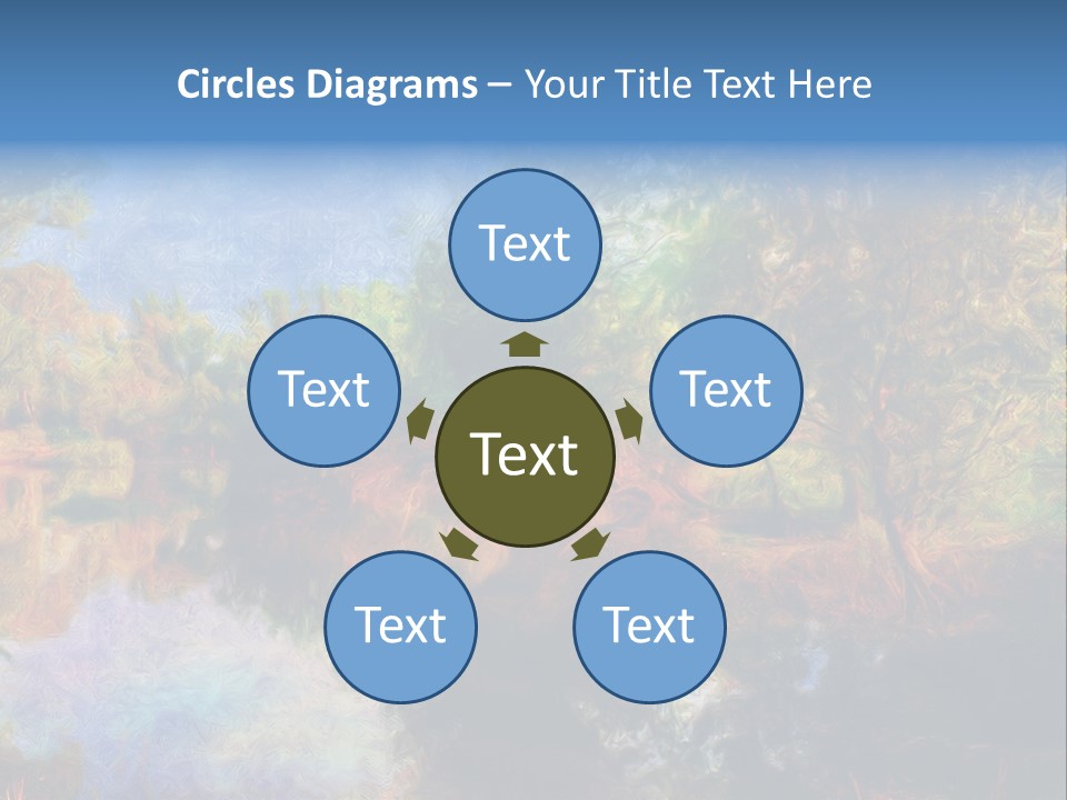 Original Swamp Leaves PowerPoint Template