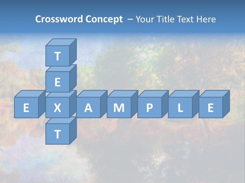 Original Swamp Leaves PowerPoint Template