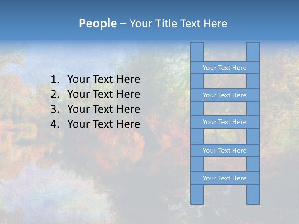 Original Swamp Leaves PowerPoint Template