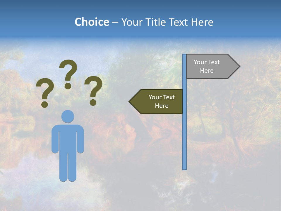 Original Swamp Leaves PowerPoint Template