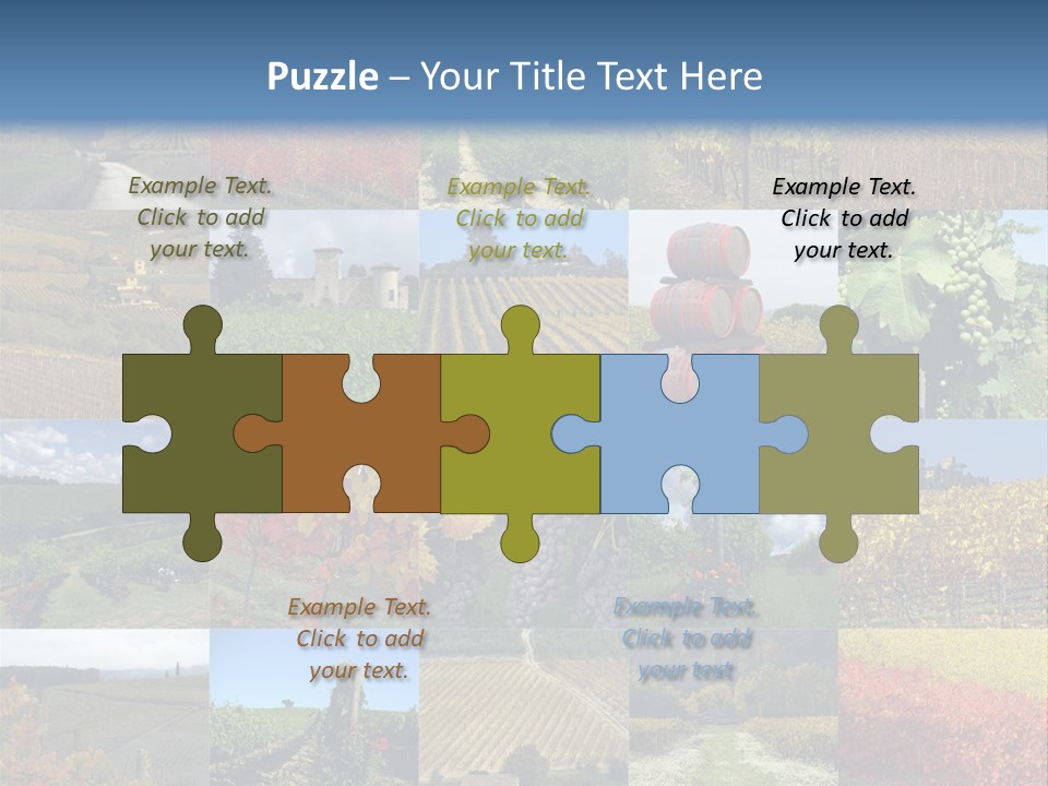 Tuscany Countryside Italy PowerPoint Template