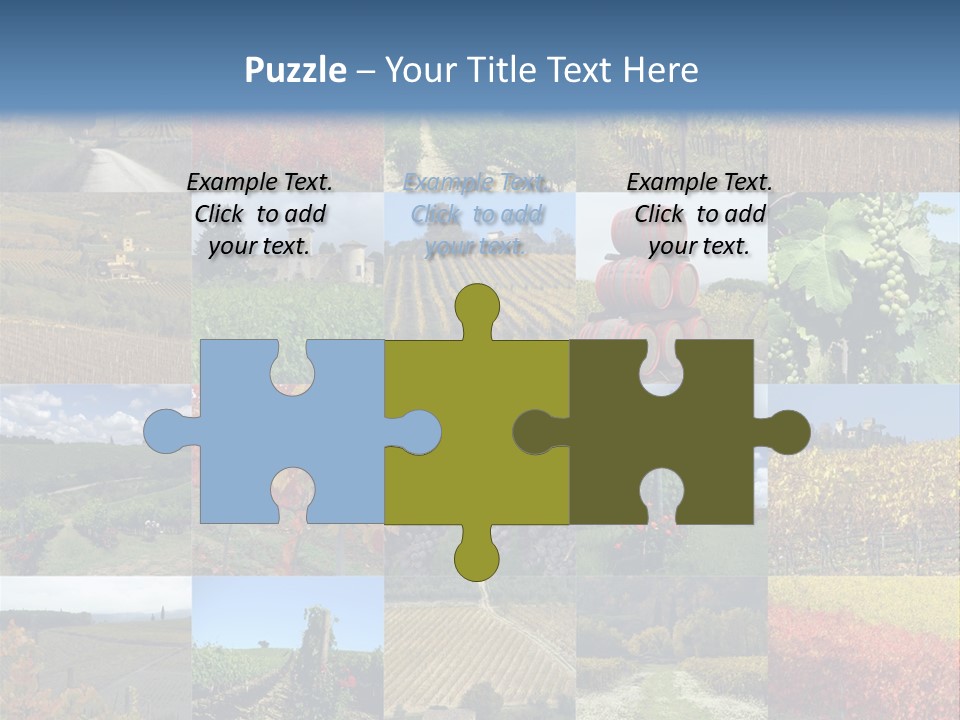 Tuscany Countryside Italy PowerPoint Template