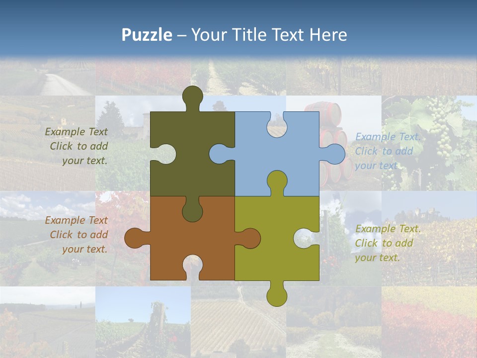 Tuscany Countryside Italy PowerPoint Template