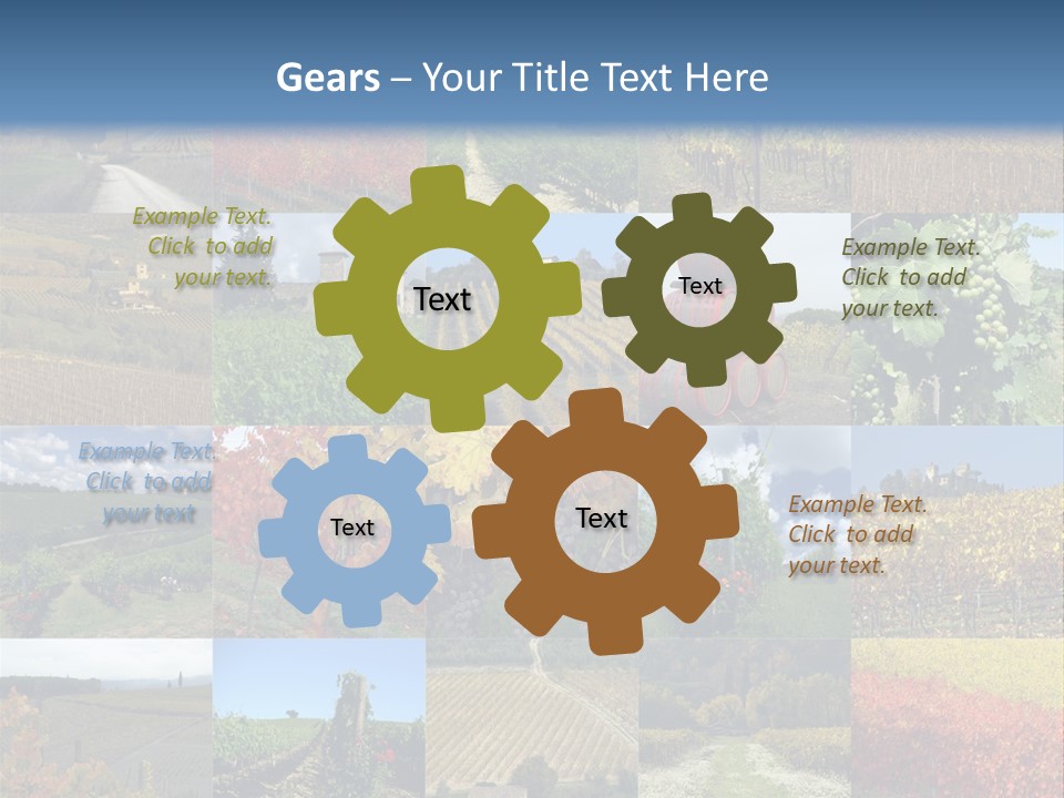 Tuscany Countryside Italy PowerPoint Template