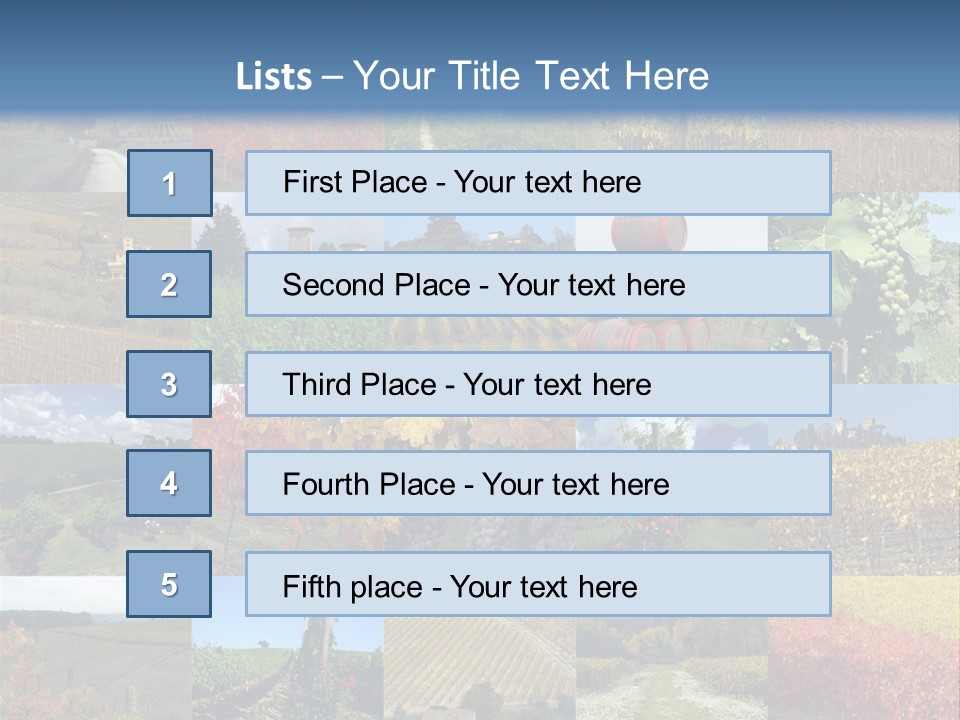 Tuscany Countryside Italy PowerPoint Template