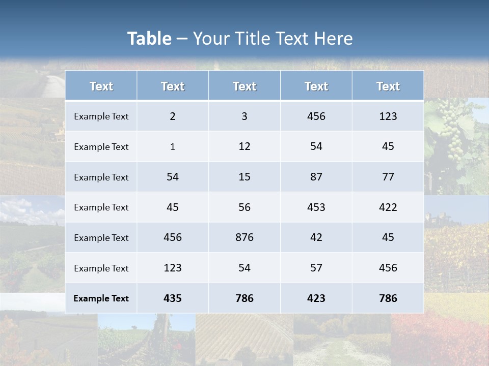 Tuscany Countryside Italy PowerPoint Template