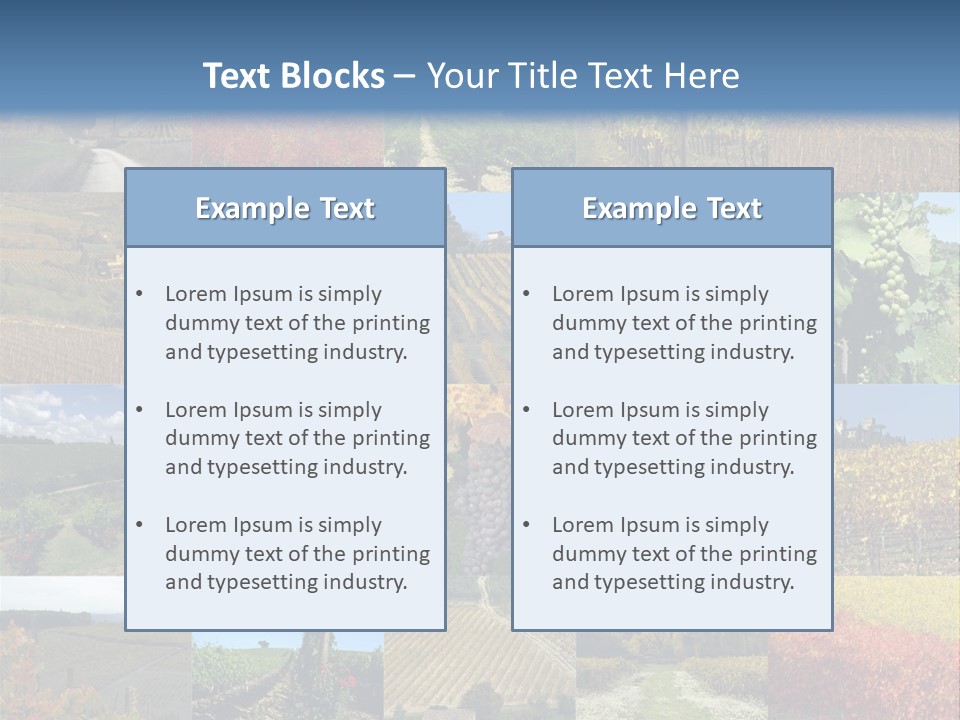 Tuscany Countryside Italy PowerPoint Template