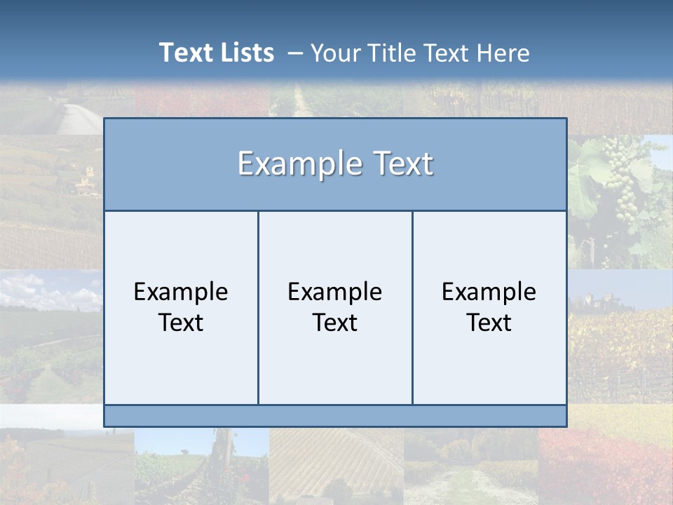Tuscany Countryside Italy PowerPoint Template