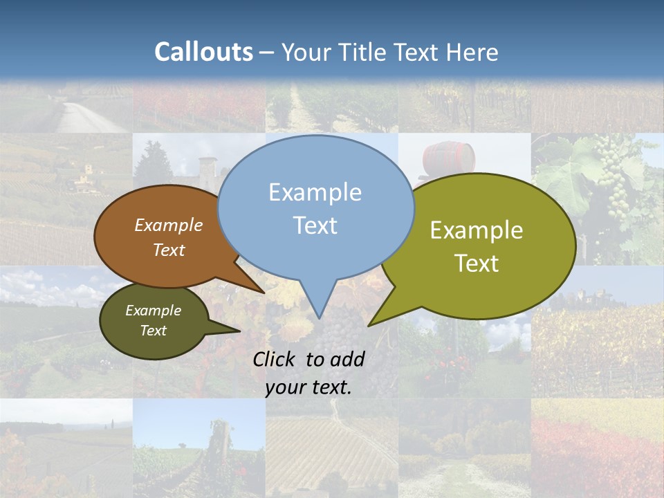 Tuscany Countryside Italy PowerPoint Template