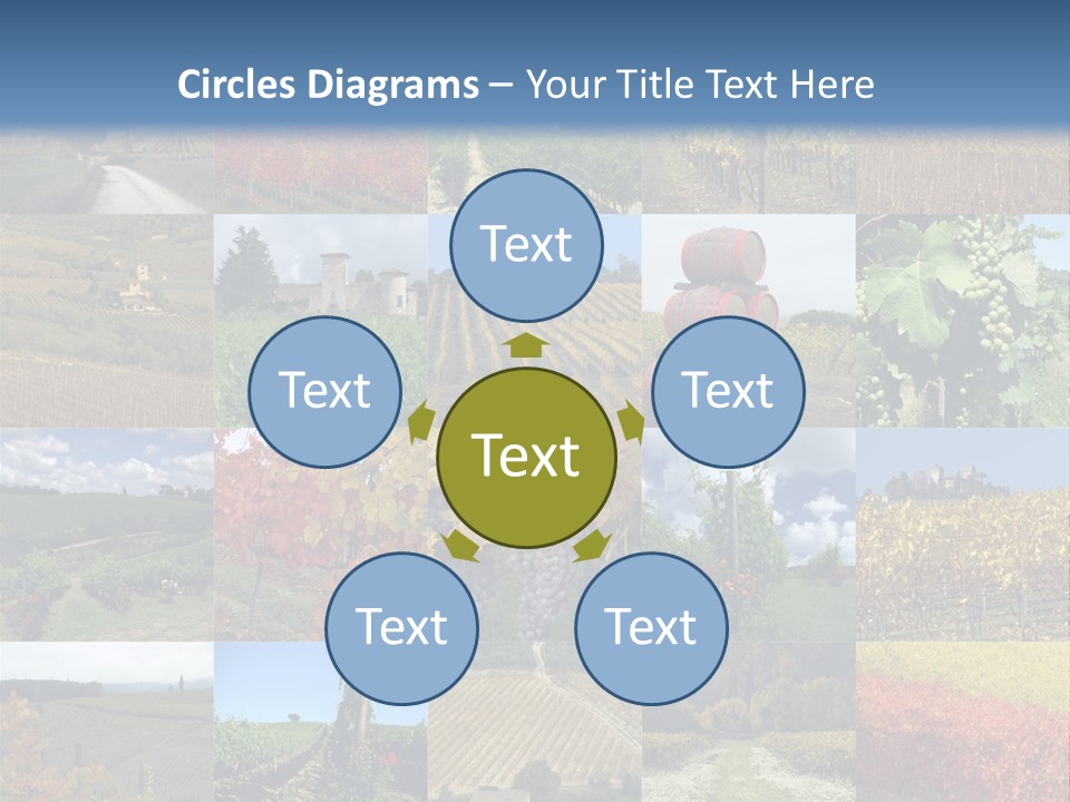 Tuscany Countryside Italy PowerPoint Template