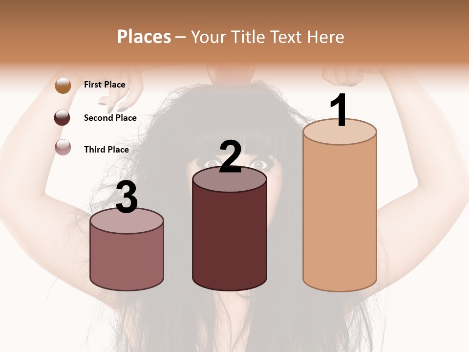 Caucasian Vegetarian Surprise PowerPoint Template