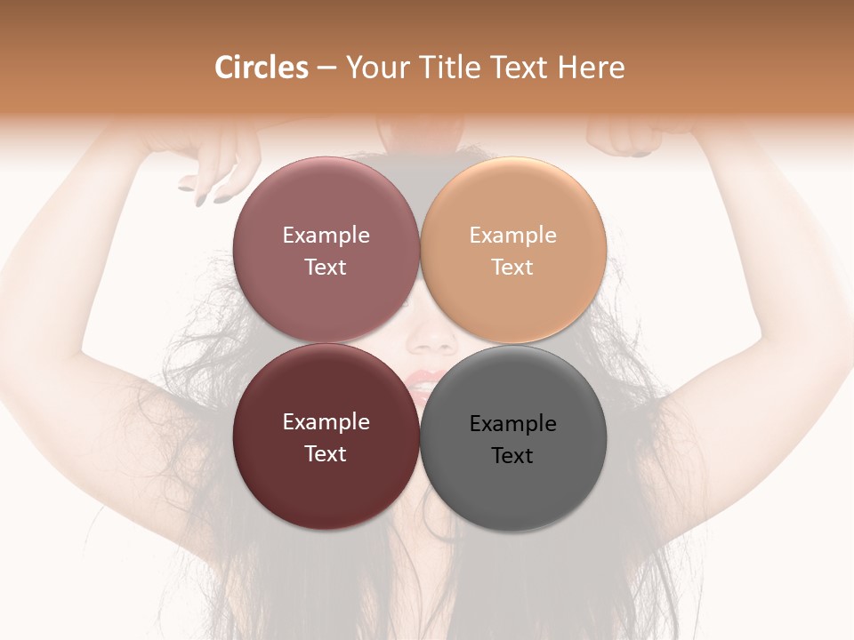 Caucasian Vegetarian Surprise PowerPoint Template