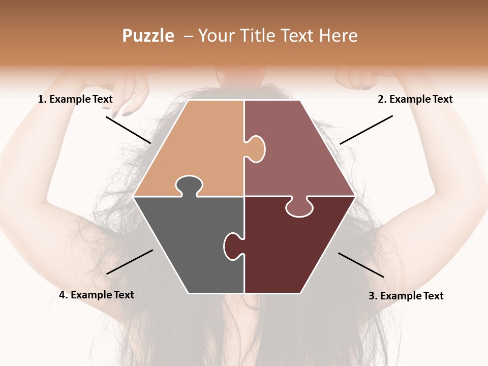 Caucasian Vegetarian Surprise PowerPoint Template