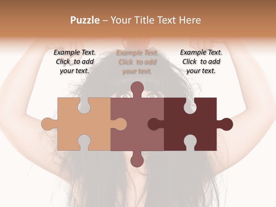 Caucasian Vegetarian Surprise PowerPoint Template