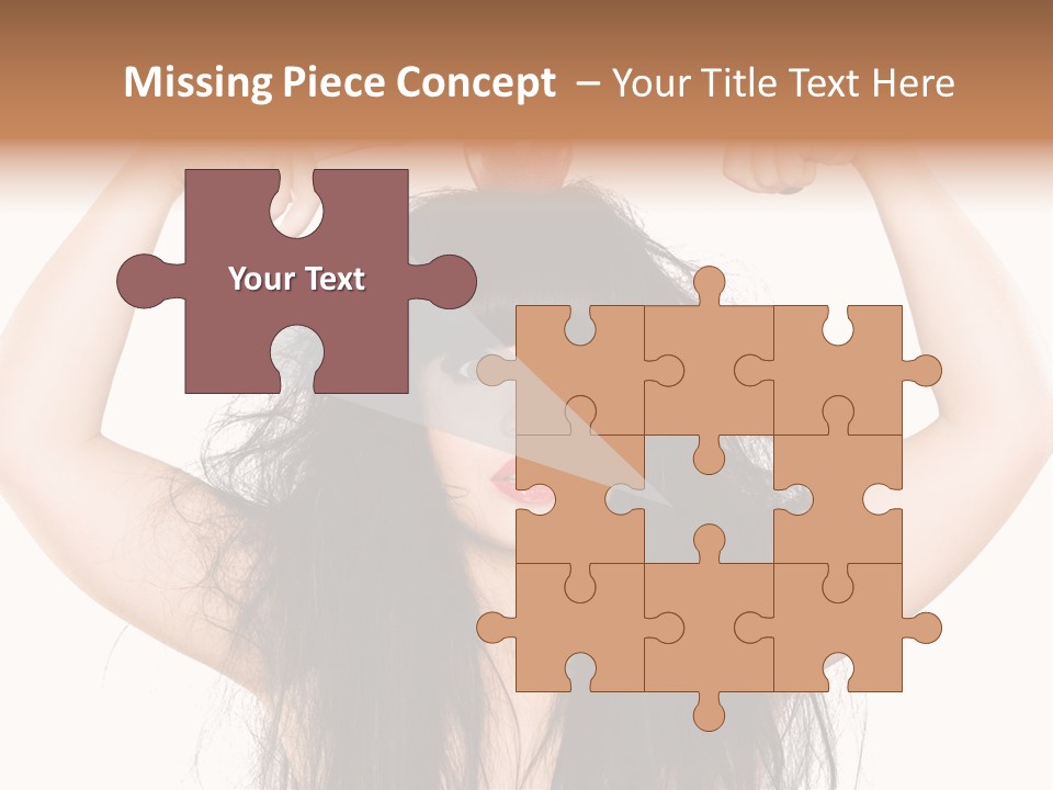 Caucasian Vegetarian Surprise PowerPoint Template