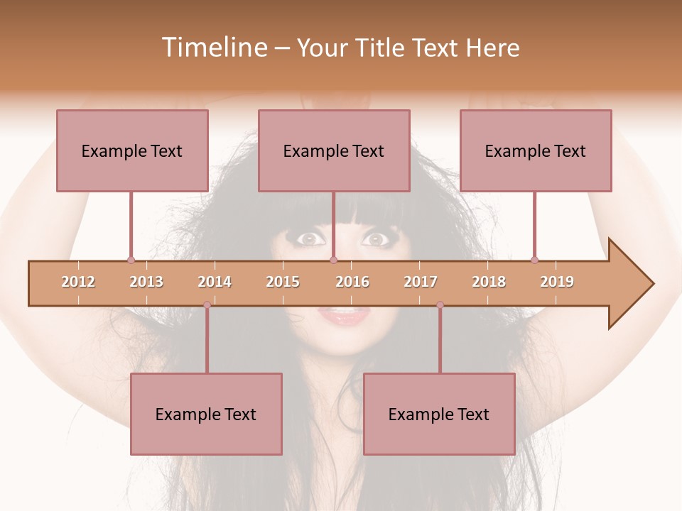 Caucasian Vegetarian Surprise PowerPoint Template