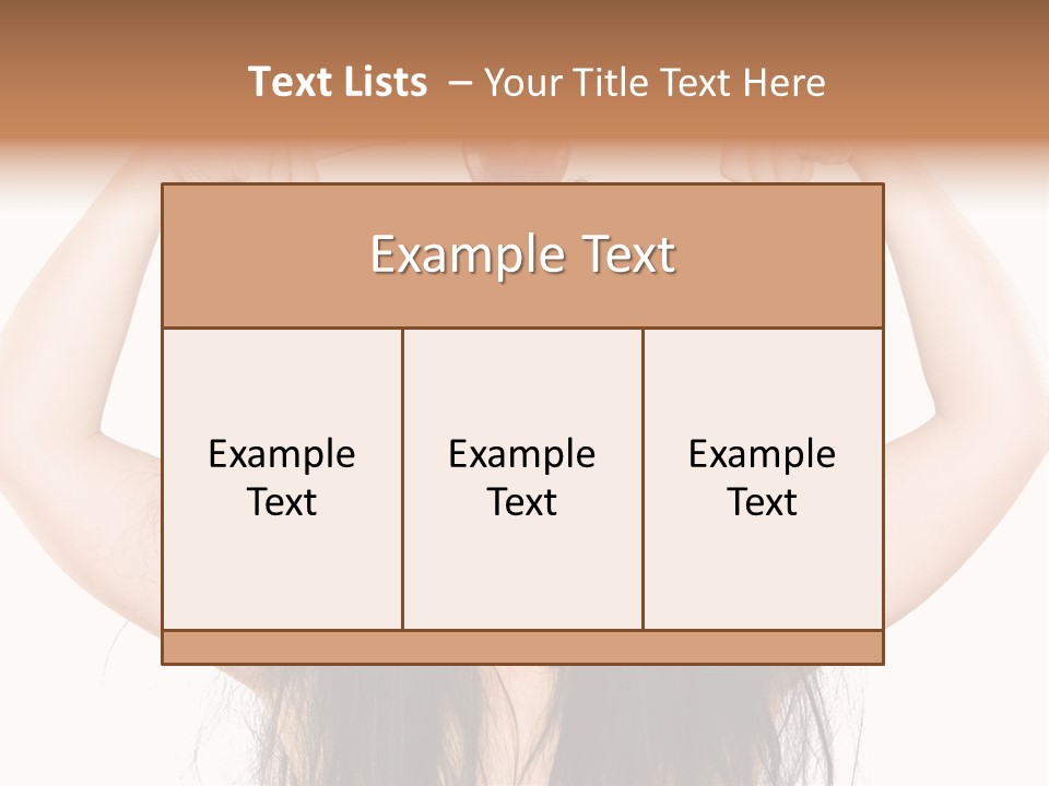 Caucasian Vegetarian Surprise PowerPoint Template