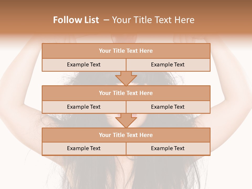 Caucasian Vegetarian Surprise PowerPoint Template