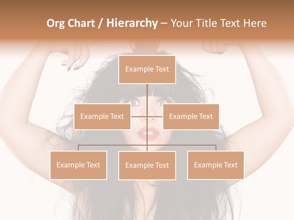 Caucasian Vegetarian Surprise PowerPoint Template