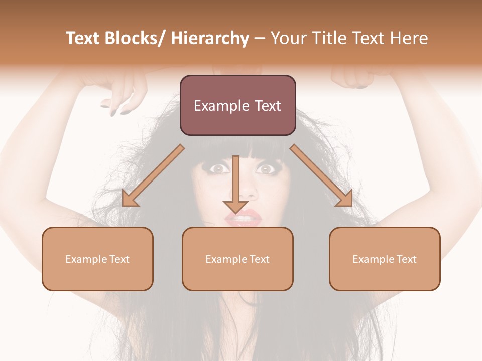Caucasian Vegetarian Surprise PowerPoint Template