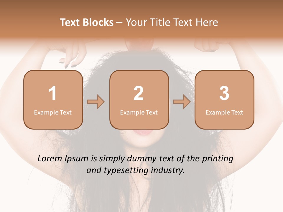 Caucasian Vegetarian Surprise PowerPoint Template