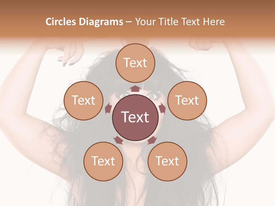 Caucasian Vegetarian Surprise PowerPoint Template