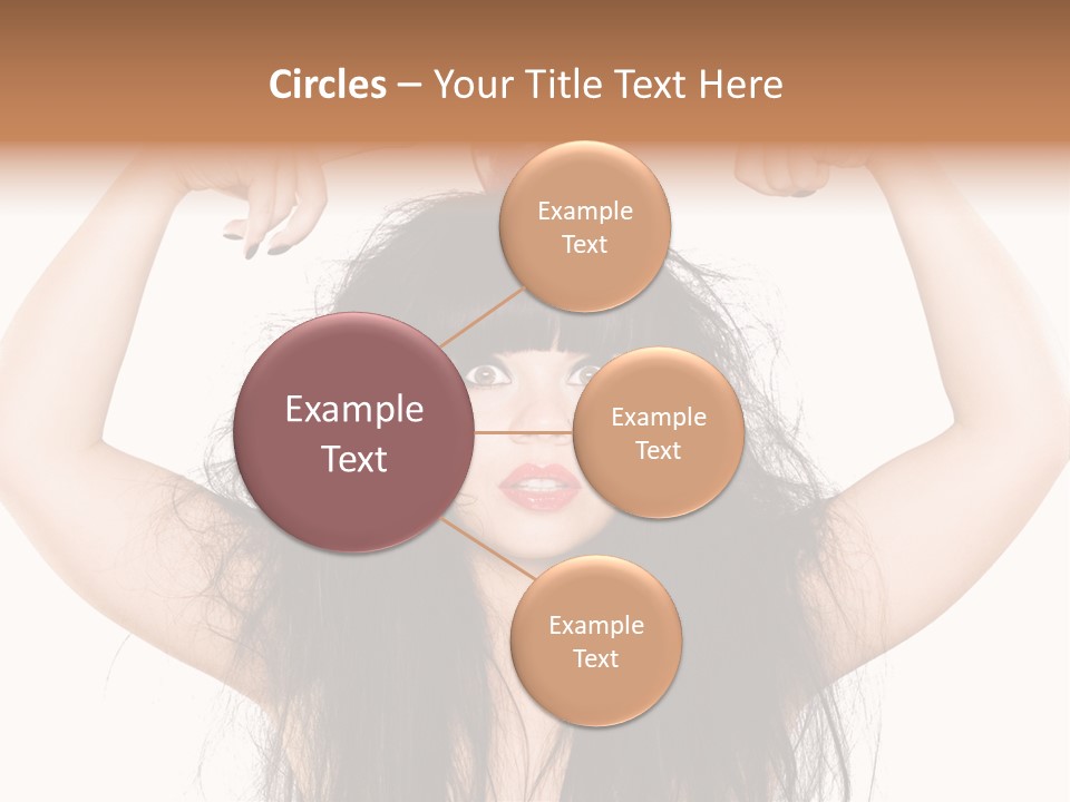 Caucasian Vegetarian Surprise PowerPoint Template