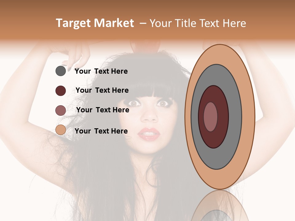 Caucasian Vegetarian Surprise PowerPoint Template