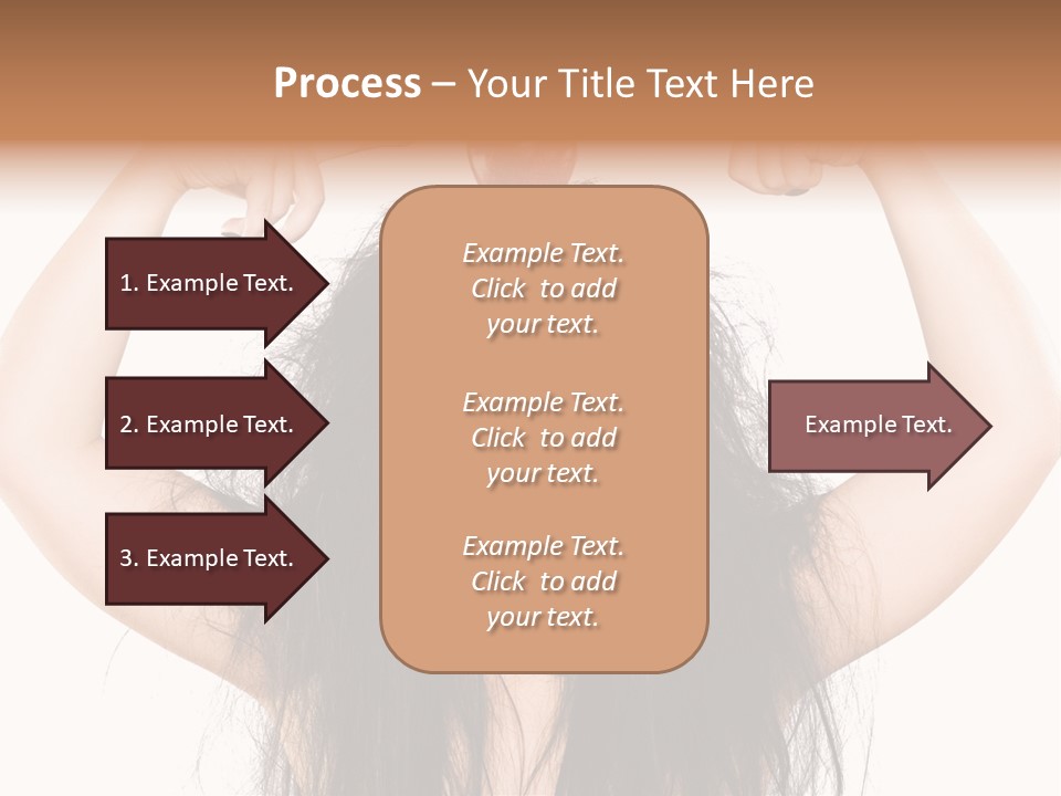 Caucasian Vegetarian Surprise PowerPoint Template