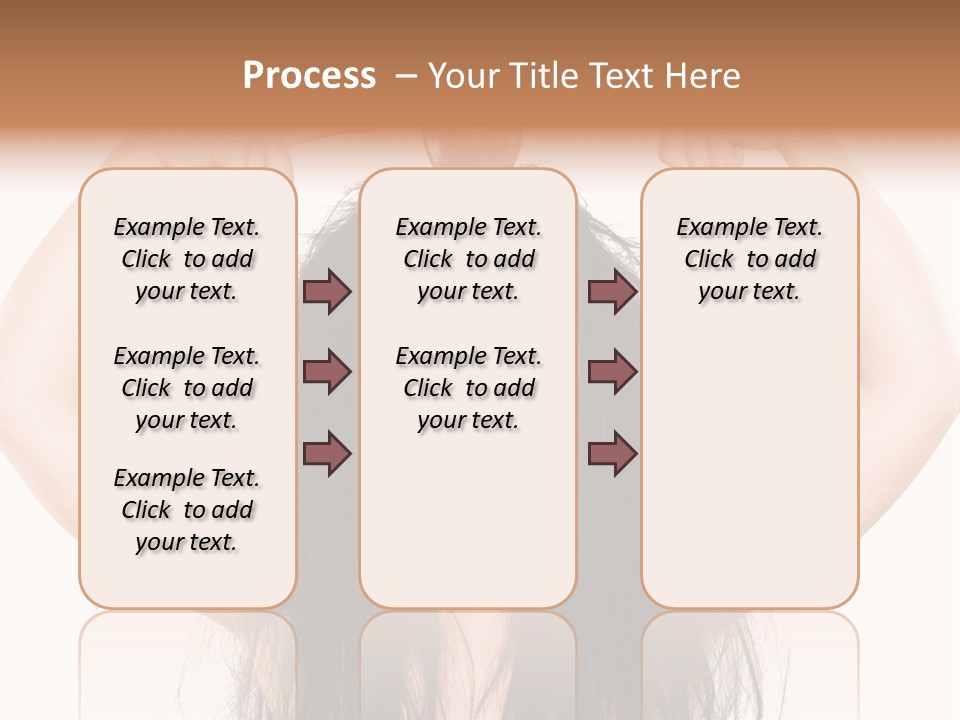 Caucasian Vegetarian Surprise PowerPoint Template