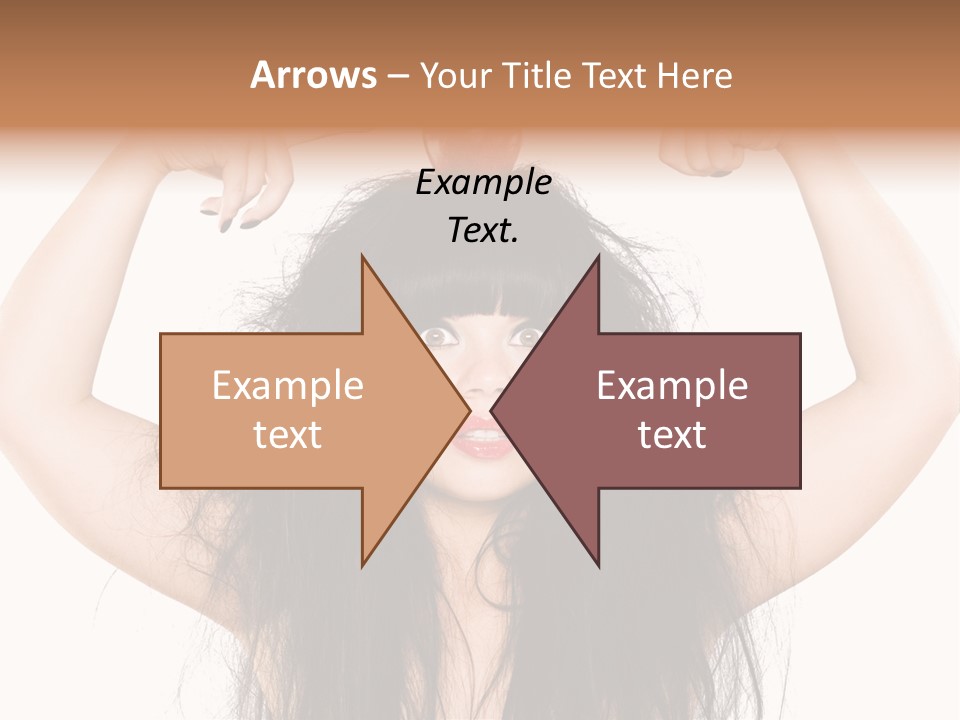 Caucasian Vegetarian Surprise PowerPoint Template