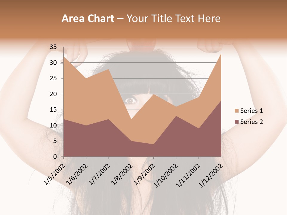 Caucasian Vegetarian Surprise PowerPoint Template
