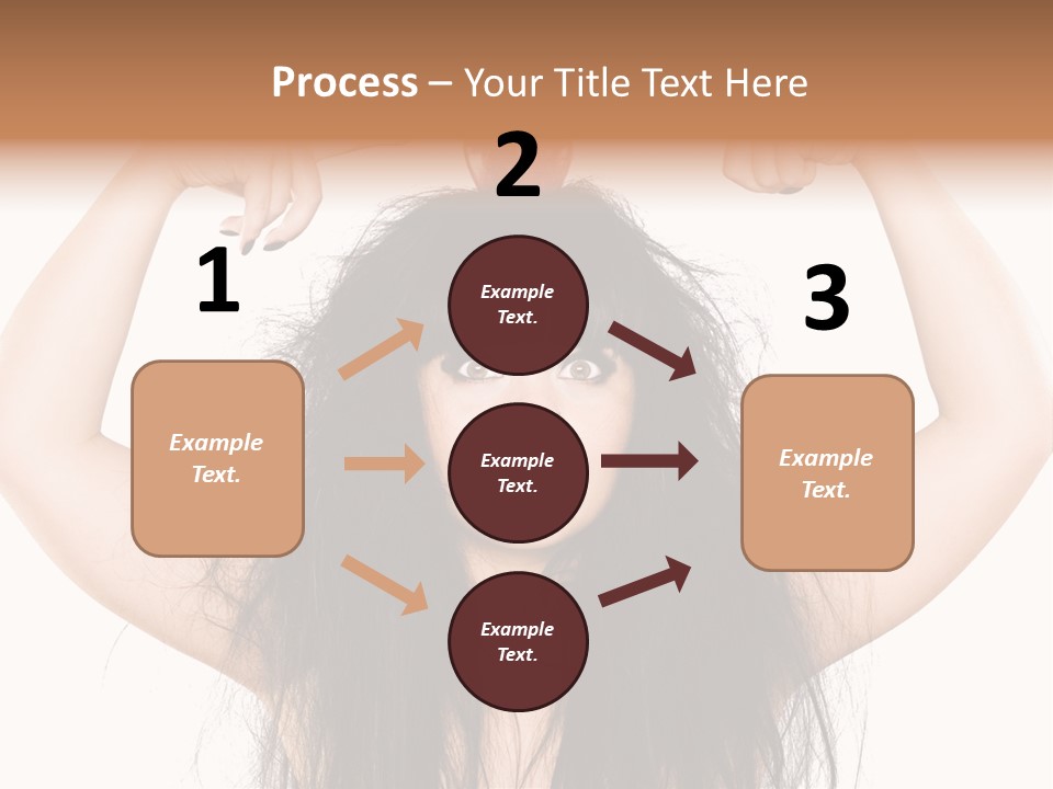 Caucasian Vegetarian Surprise PowerPoint Template