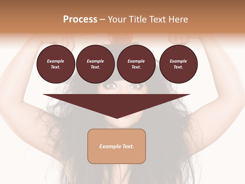 Caucasian Vegetarian Surprise PowerPoint Template