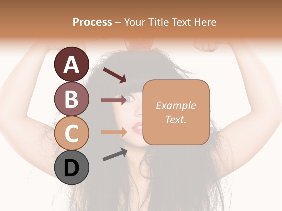 Caucasian Vegetarian Surprise PowerPoint Template