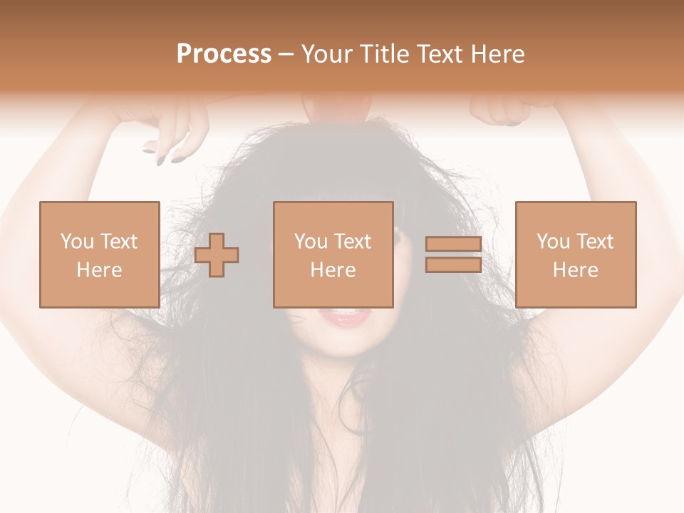 Caucasian Vegetarian Surprise PowerPoint Template