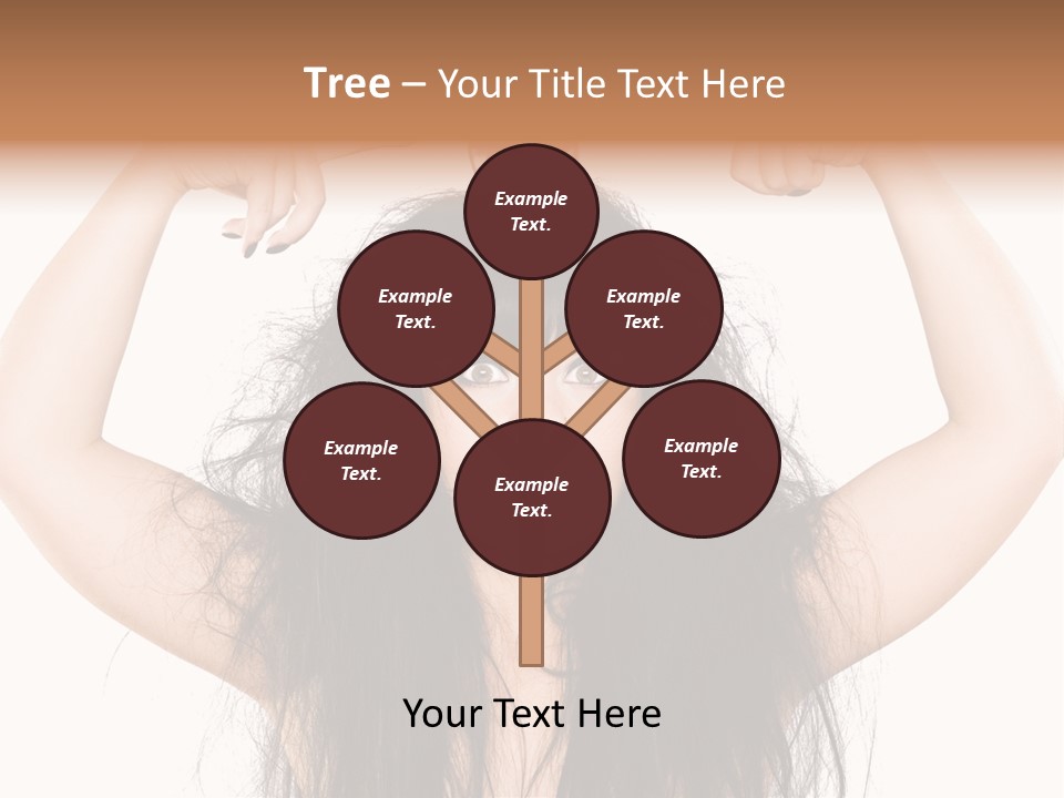 Caucasian Vegetarian Surprise PowerPoint Template