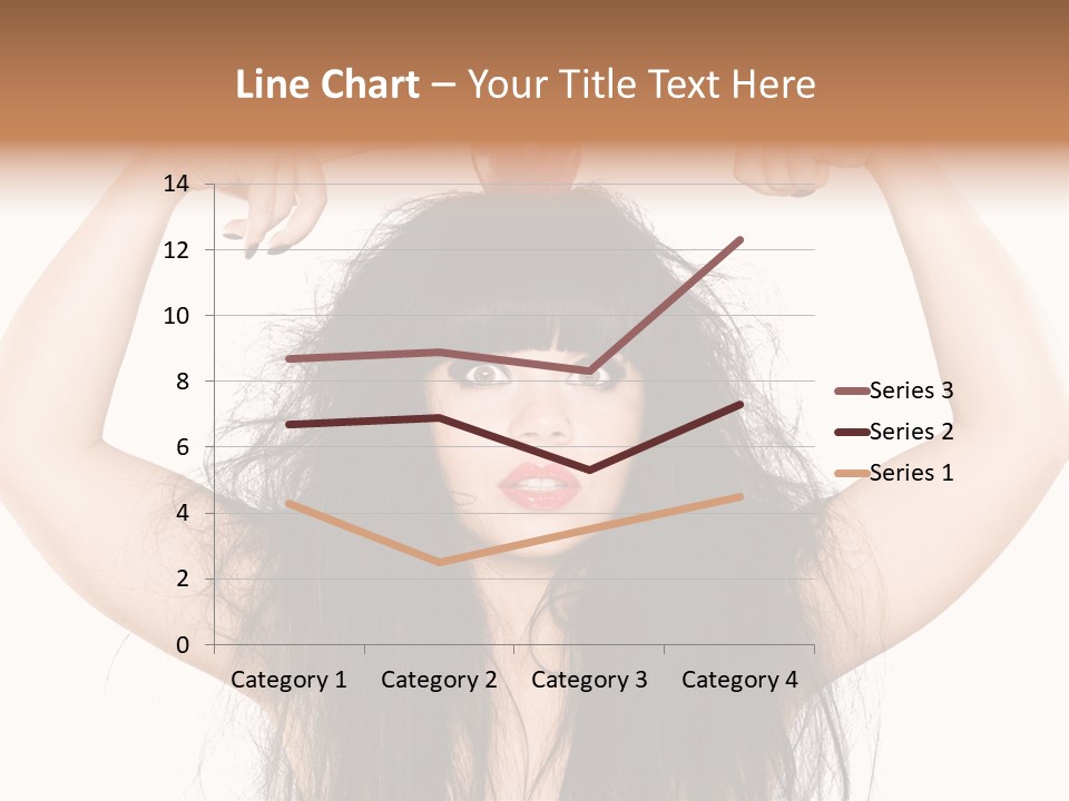 Caucasian Vegetarian Surprise PowerPoint Template