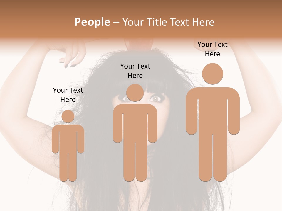 Caucasian Vegetarian Surprise PowerPoint Template