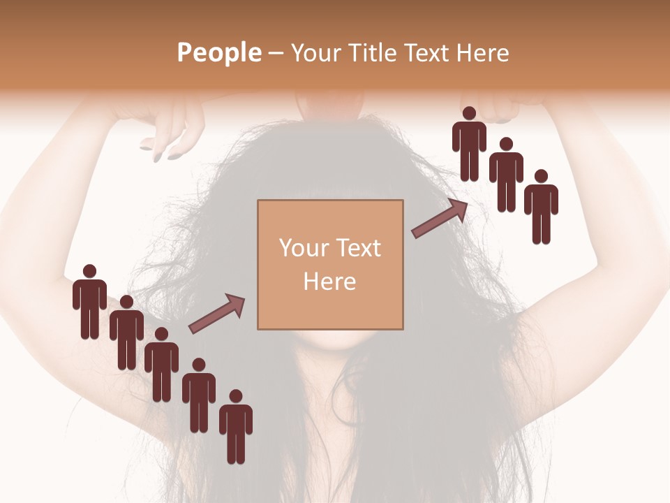 Caucasian Vegetarian Surprise PowerPoint Template